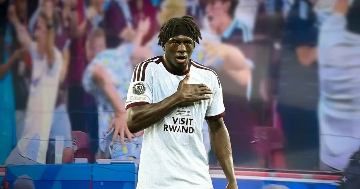 Aficionado festejó de manera bizarra en la final de la Supercopa de Europa