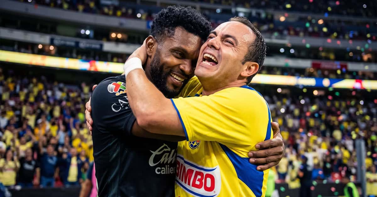 Miguel Borja festejó como Cuauhtémoc Blanco
