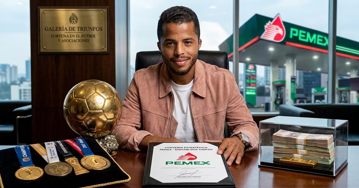 La fortuna de Giovani dos Santos y su nueva relación profesional con Pemex