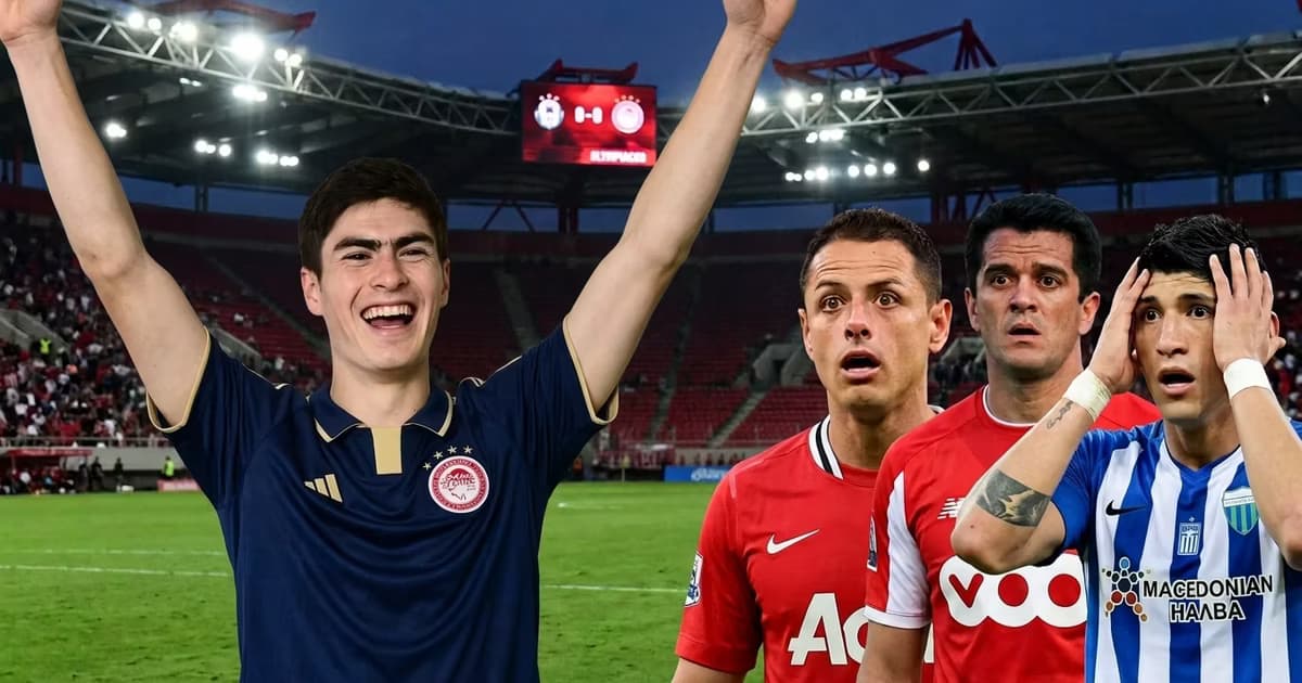 La Hormiga supera a Chicharito, Hermosillo y Pulido con su primer gol en Grecia