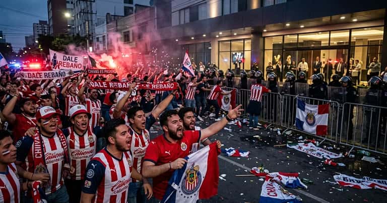 Chivas provoca disturbios en el hotel de Torreón; hasta mujeres habrían subido a las habitaciones