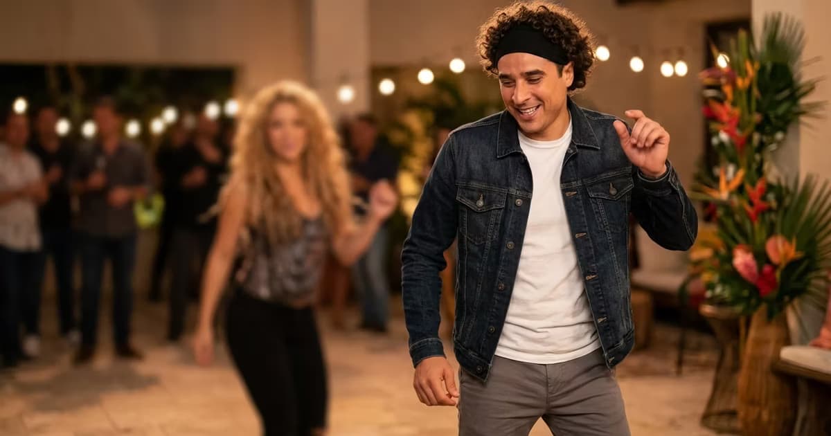 Guillermo Ochoa sorprendió durante su paso por Barranquilla al animarse a bailar mientras sonaba una canción de Shakira.