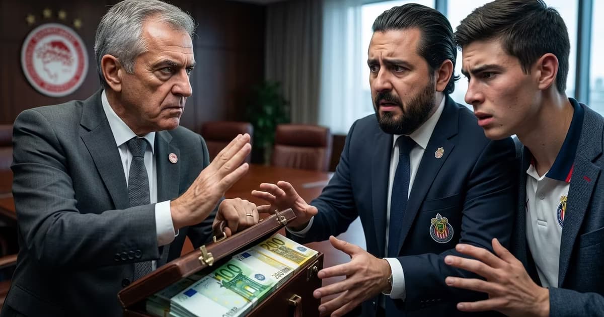 Chivas pretende obtener una cantidad importante por Armando González mientras Olympiacos busca concretar su fichaje mediante una fórmula inferior a la valoración rojiblanca.