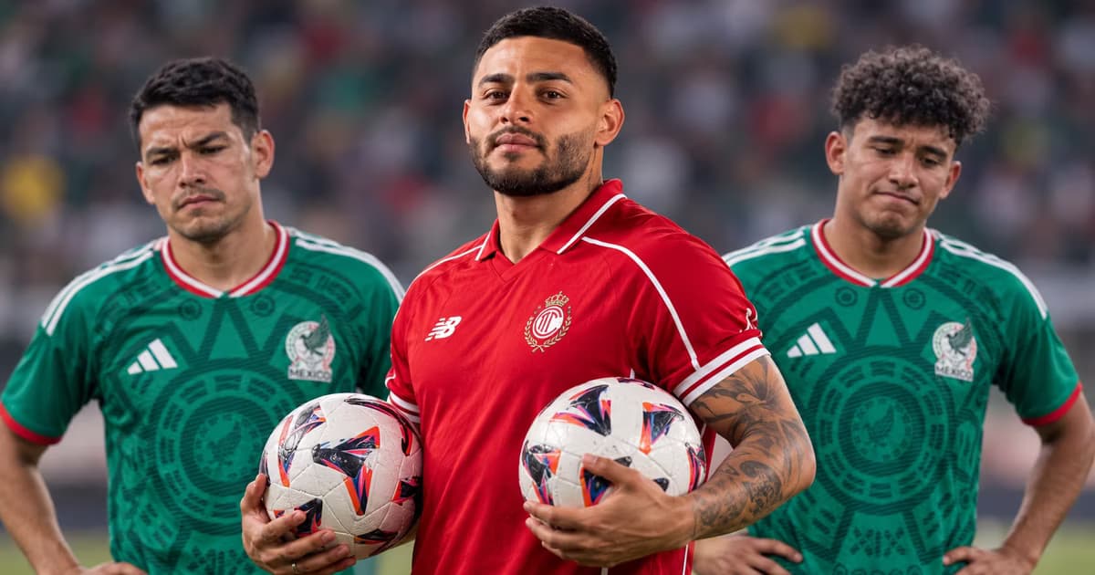Alexis Vega mantiene números destacados con Toluca pese a quedar fuera de la primera convocatoria de Rafael Márquez.