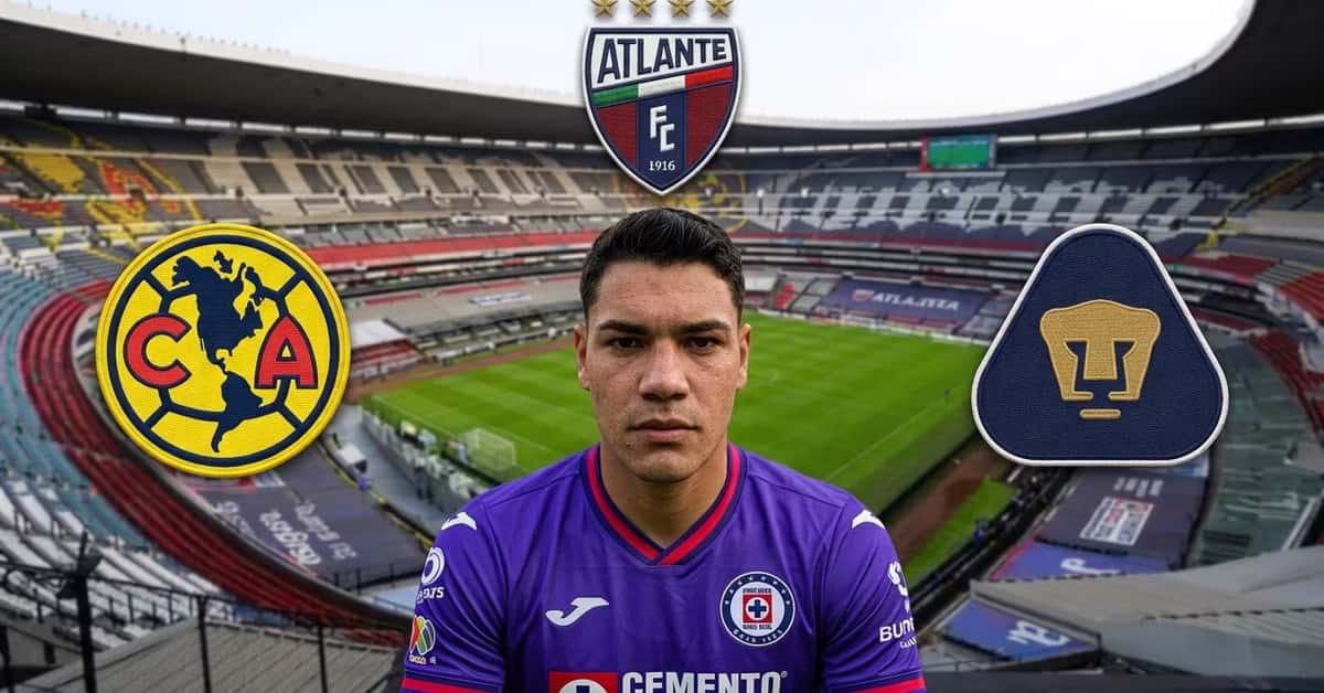 Gabriel Fernández termina contrato con Cruz Azul en diciembre de 2026 y su futuro permanece abierto mientras América continúa buscando otro centro delantero.