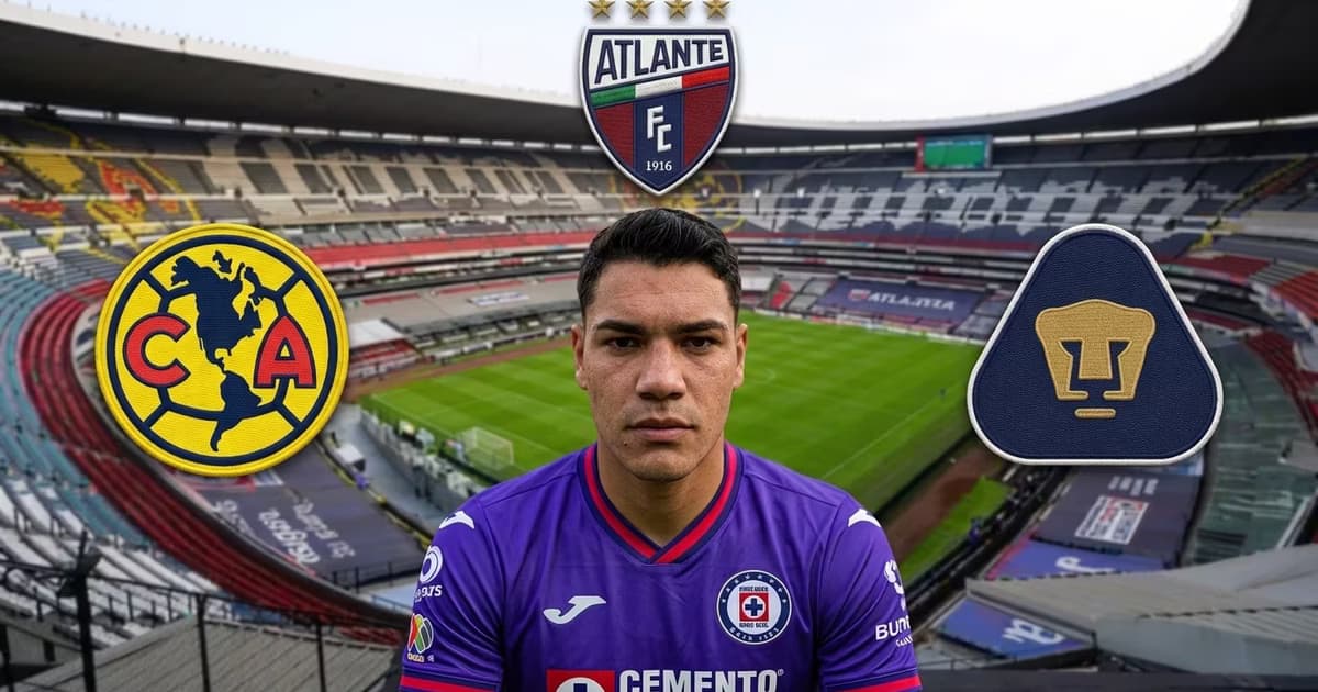 Gabriel Fernández termina contrato con Cruz Azul en diciembre de 2026 y su futuro permanece abierto mientras América continúa buscando otro centro delantero.