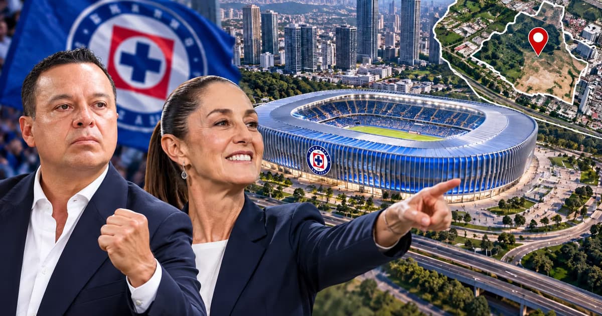Cruz Azul analiza construir su nuevo estadio en Interlomas, Estado de México, mientras la directiva busca iniciar las obras durante 2026.