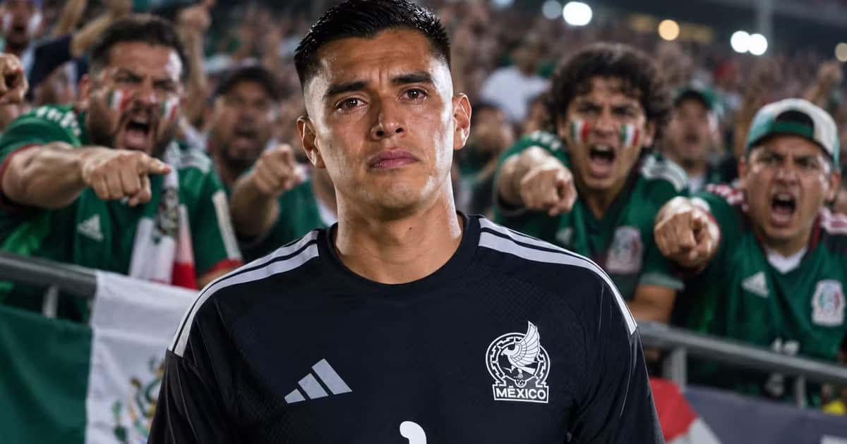 Raúl Rangel vivió una noche complicada ante Estados Unidos y terminó bajo presión de parte de la afición mexicana.