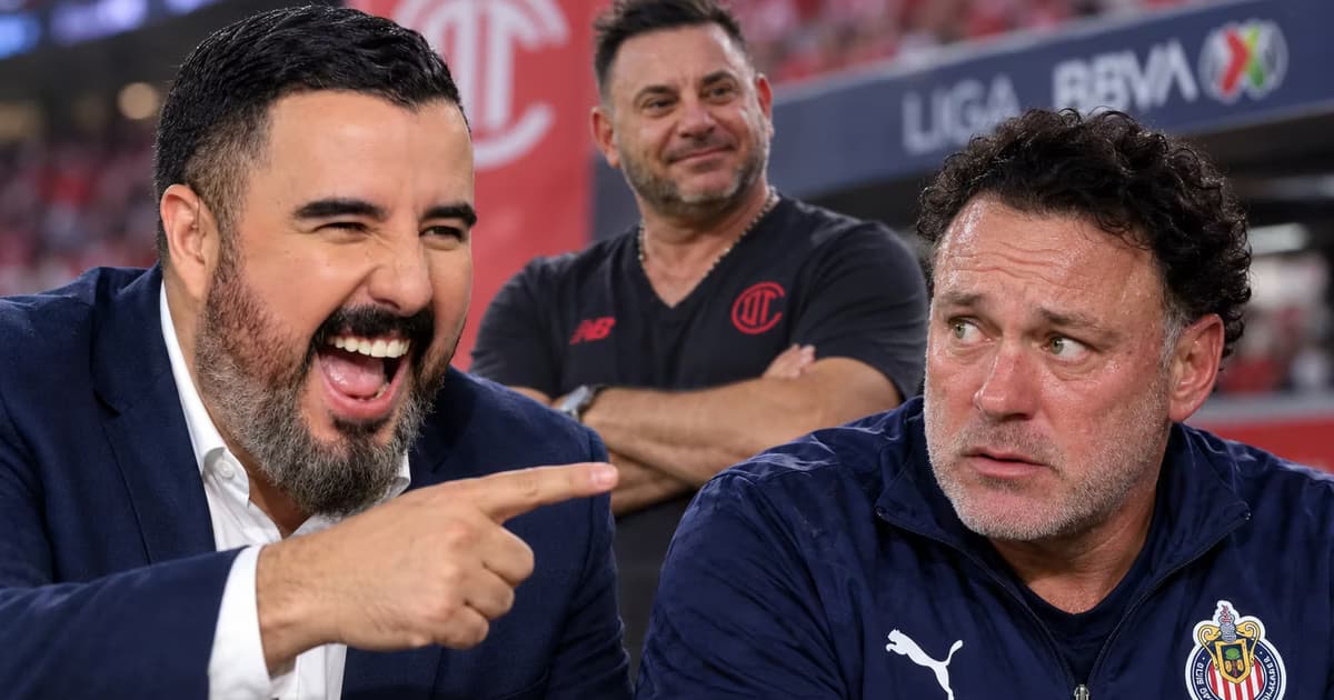 Álvaro Morales aseguró que Chivas debería comenzar a preocuparse por el crecimiento del Toluca de Antonio Mohamed.
