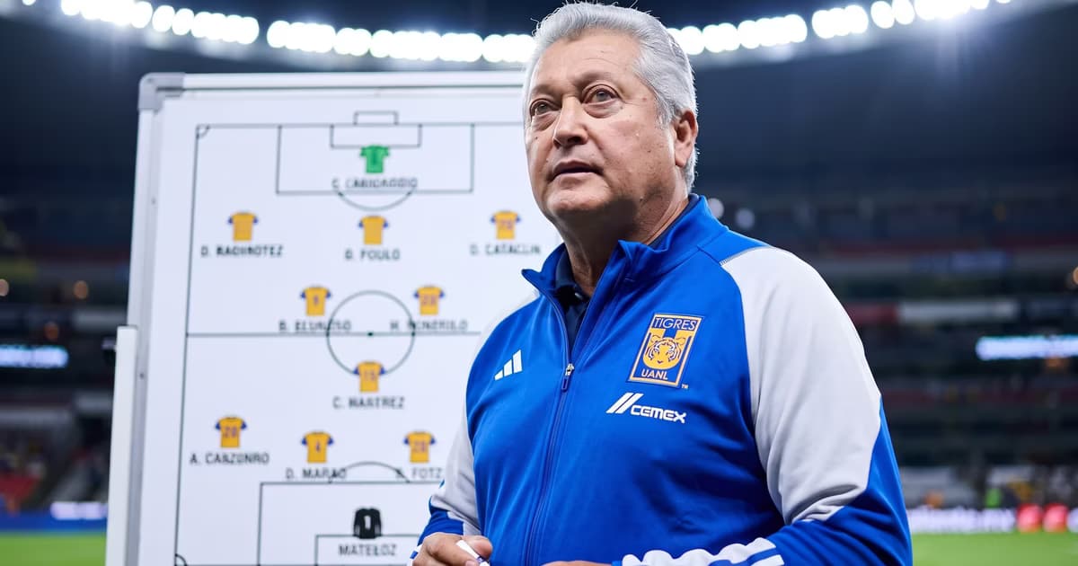 El once de Víctor Vucetich ante Tigres