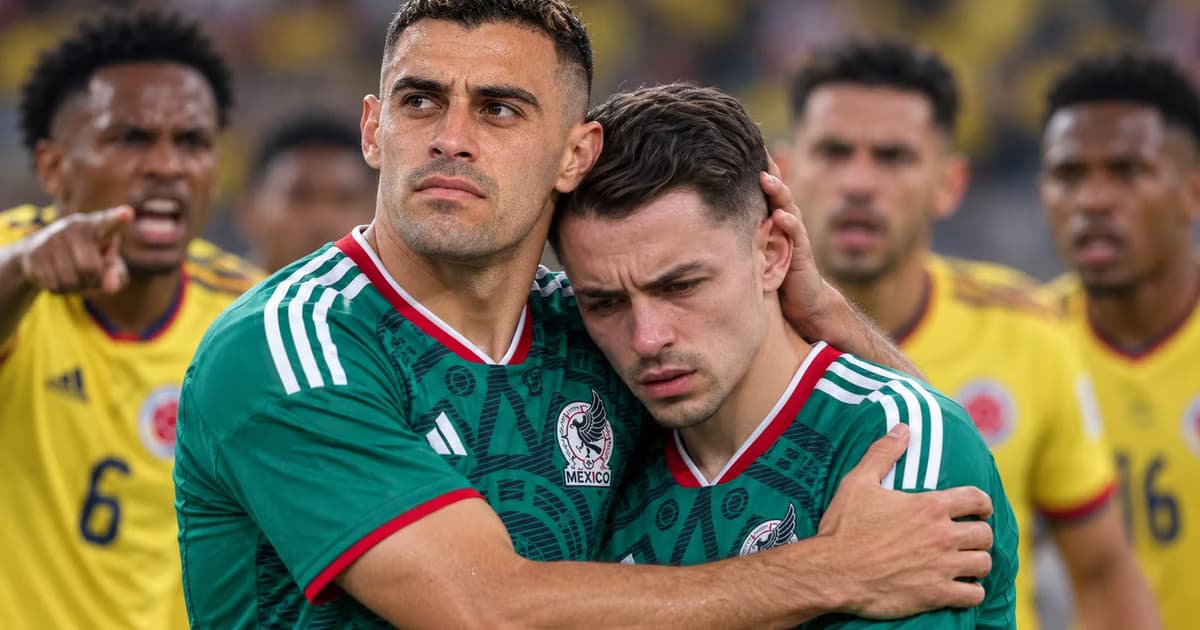Germán Berterame intervino inmediatamente después del enfrentamiento entre Álvaro Fidalgo y Gustavo Puerta en el cierre del México-Colombia.
