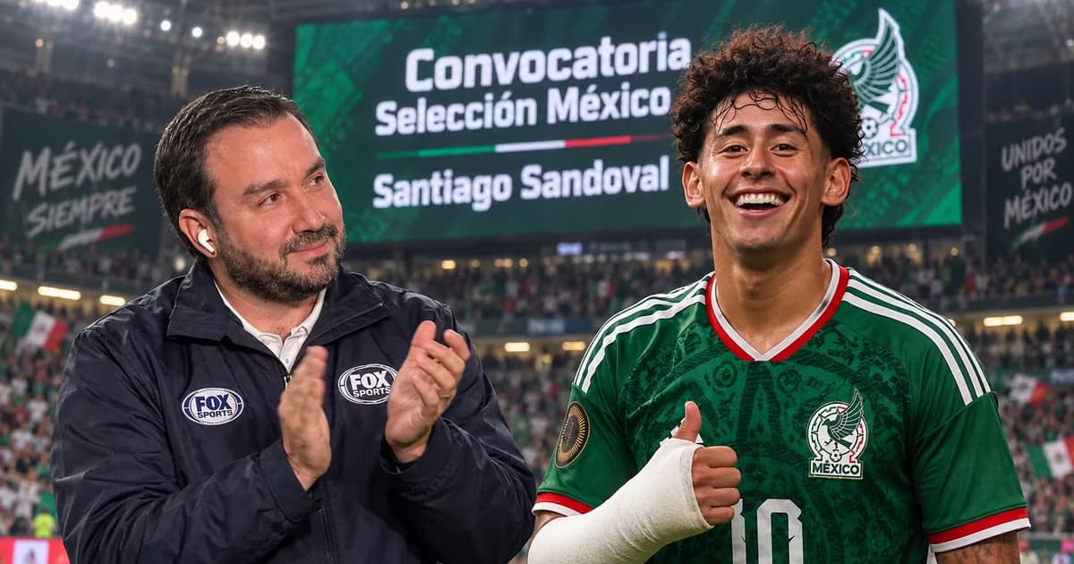 Santiago Sandoval marcó un doblete ante Pumas y Fernando Cevallos considera que ya merece una oportunidad con la Selección Mexicana mayor.