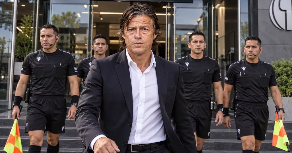 Almeyda despúes de la queja