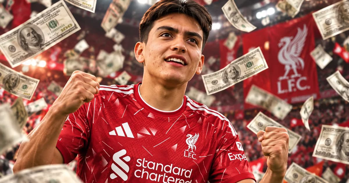 Gilberto Mora cumplirá 18 años el 14 de octubre mientras Liverpool intenta adelantarse a varios gigantes europeos por su fichaje.