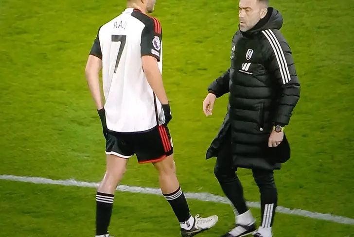 Raúl Jiménez se lesiona durante el partido entre Fulham vs Everton