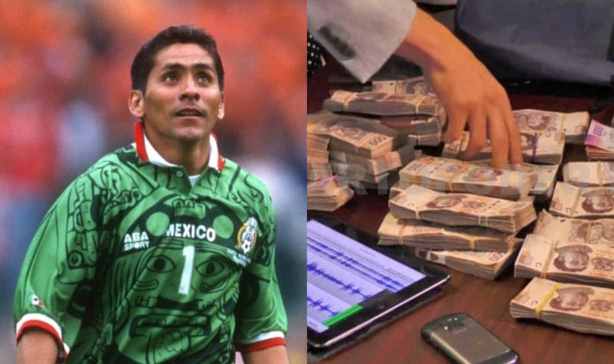 A Jorge Campos le pusieron la cantidad de 2 millones de pesos en la mesa todo para que se deje hacer un gol en un juego oficial.