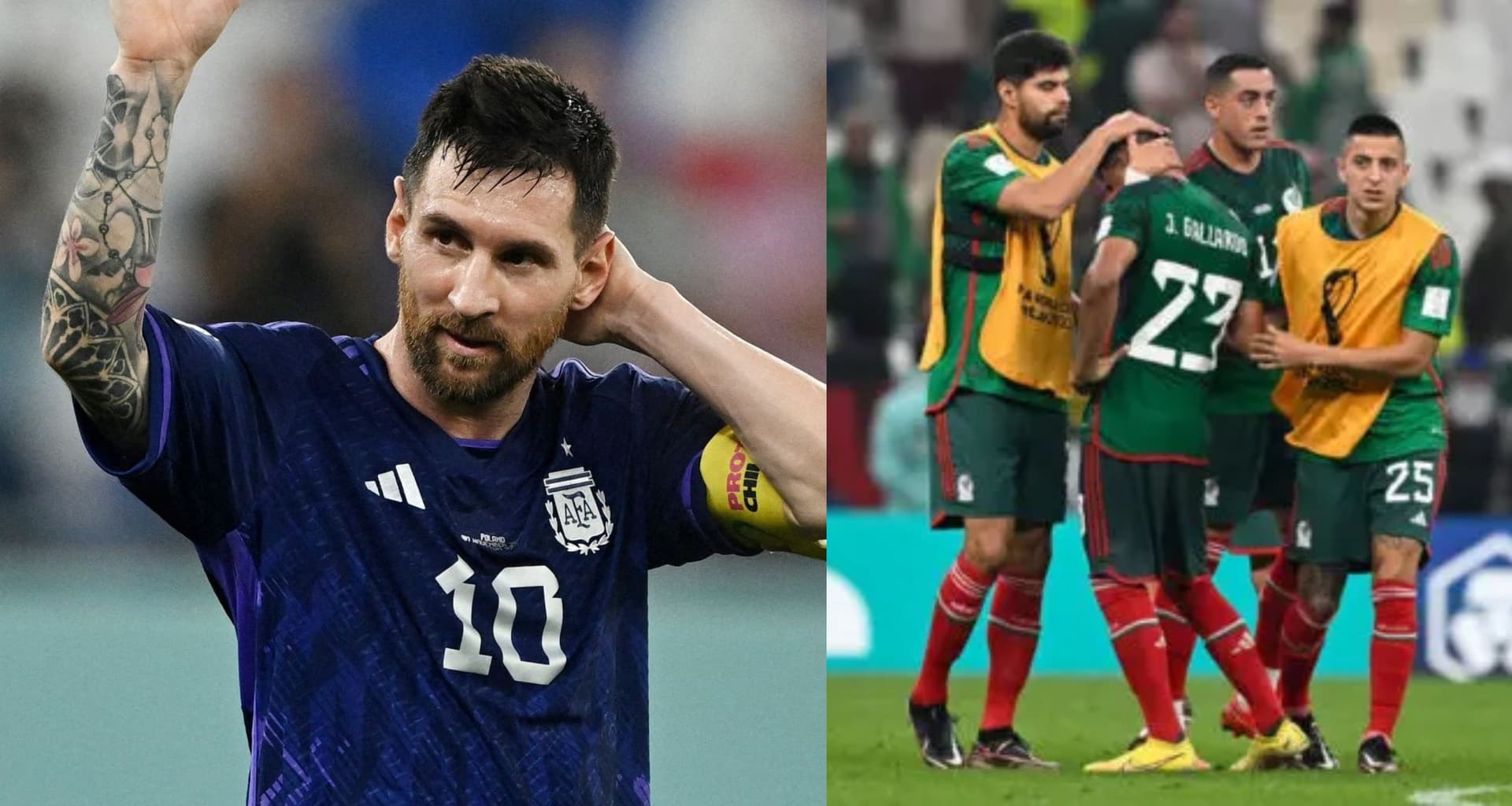 A más de pisar la camiseta, Lionel Messi y lo que hizo tras enterarse que la Selección de México quedó eliminada del Mundial.
