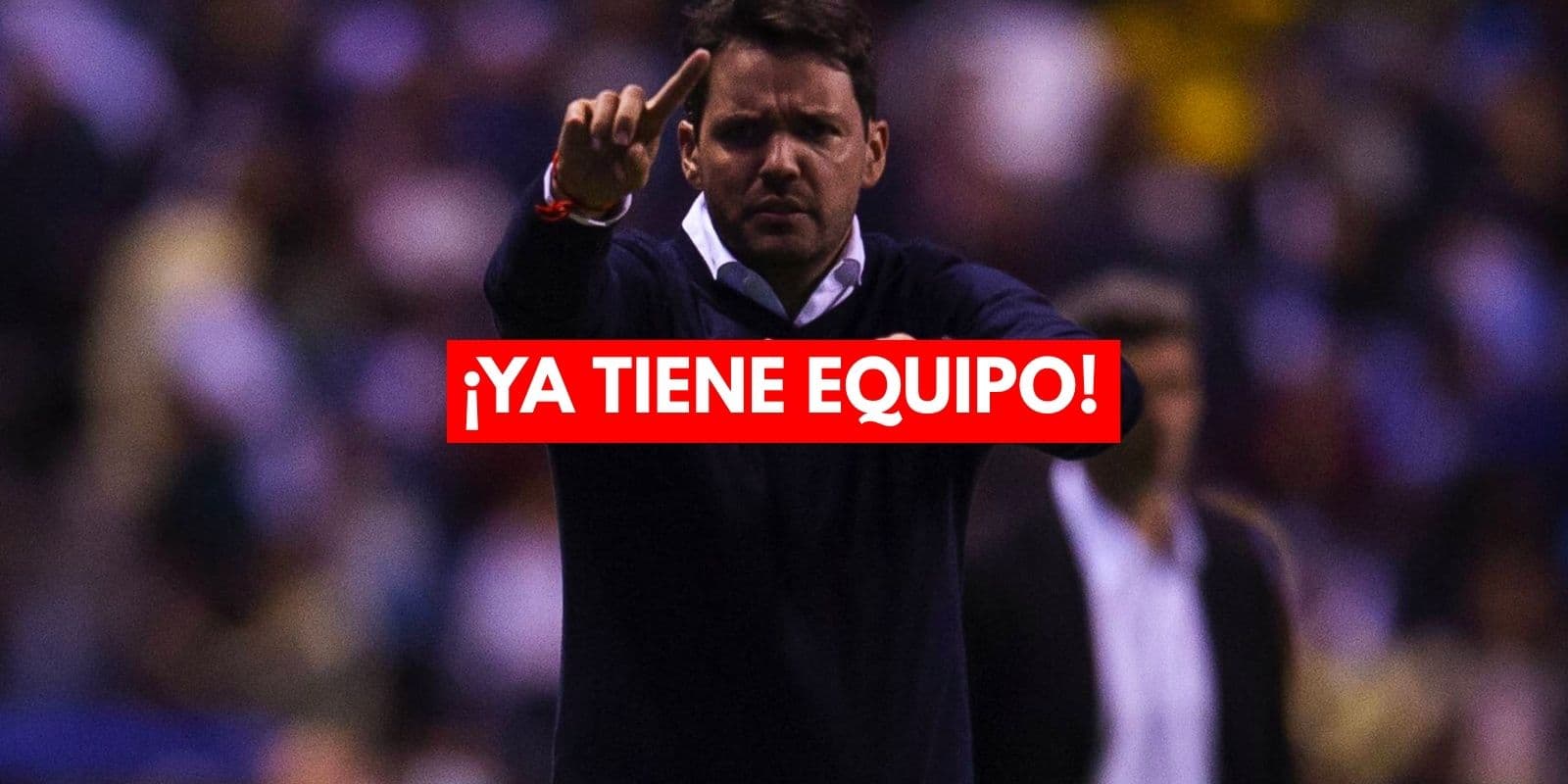 A pesar de que el Club Puebla puso una cláusula a la salida de Larcamón, el DT ya encontró su nuevo equipo