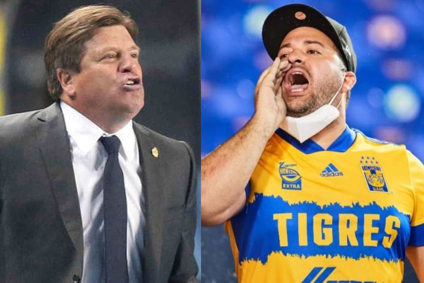 "A ver cabr%&, no me jod&#" fueron las palabras de grueso calibre que usó Miguel Herrera en contra de un aficionado de Tigres