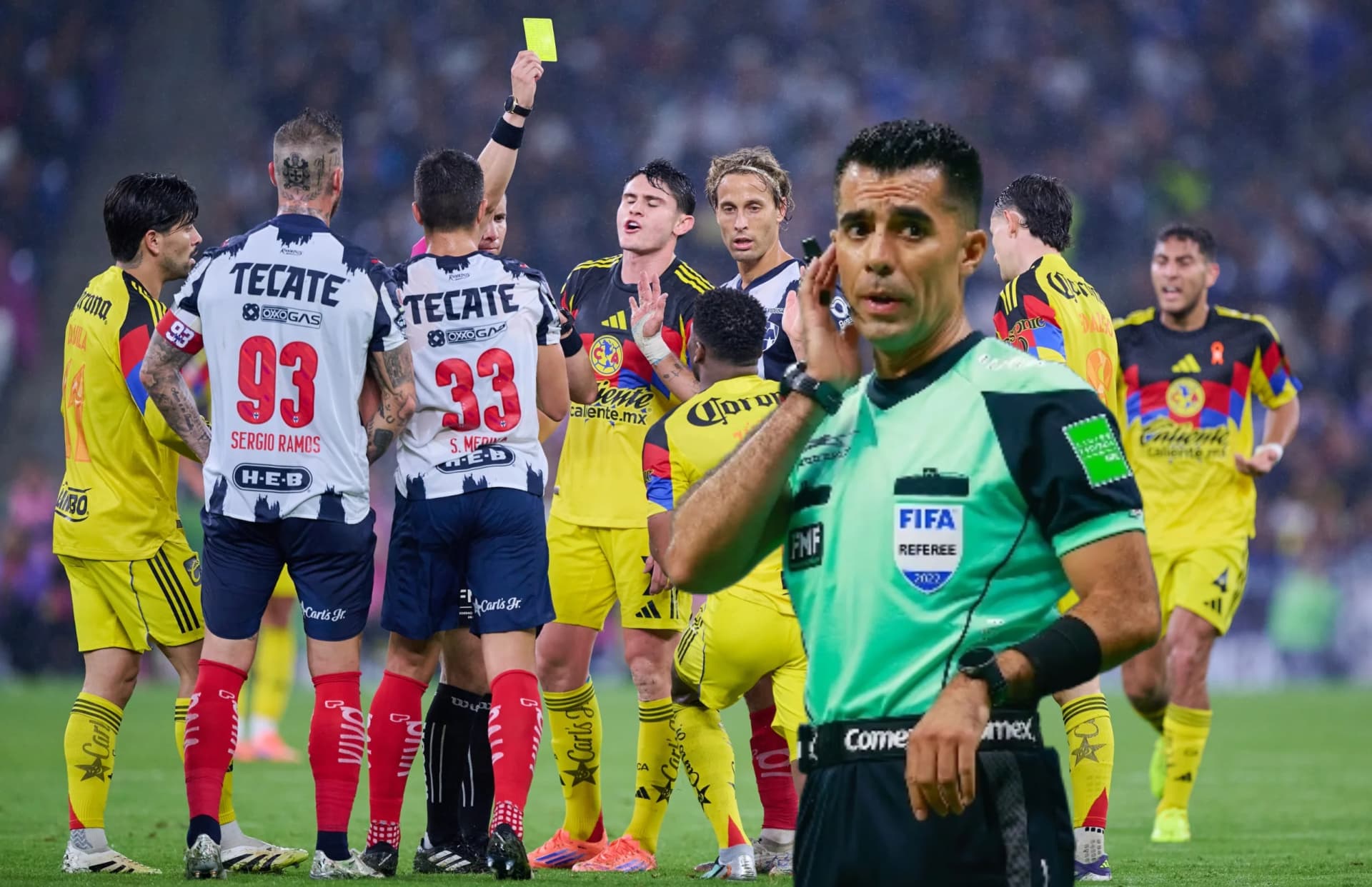 Adonai Escobedo señalado por presuntamente evitar expulsiones contra Rayados ante América.