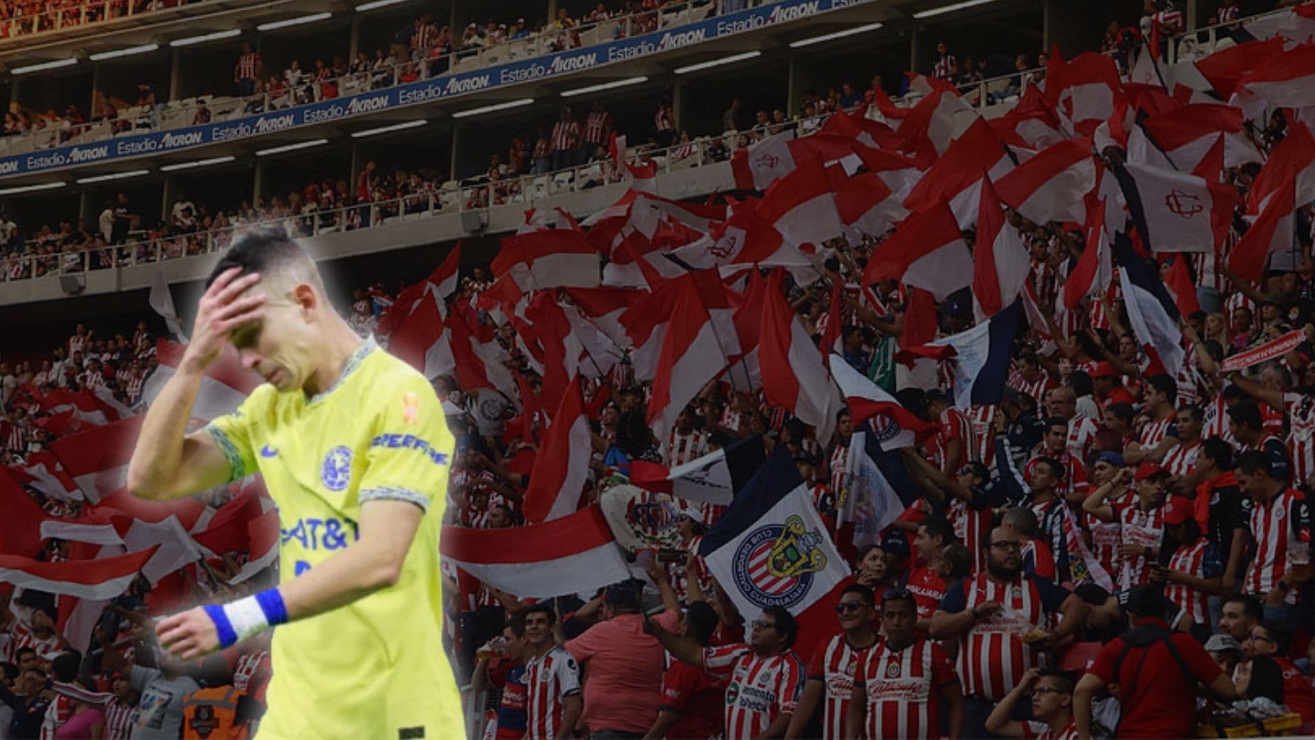 Afición de Chivas se burla del América previo a su duelo en CONCACAF (Foto: Mexsport)