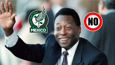 ¿Agrandado? El jugador mexicano que le negó el saludo a Pelé