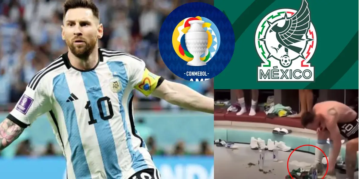 Tras pisar la camiseta del Tri, Messi y su decisión de enfrentarnos en Copa América