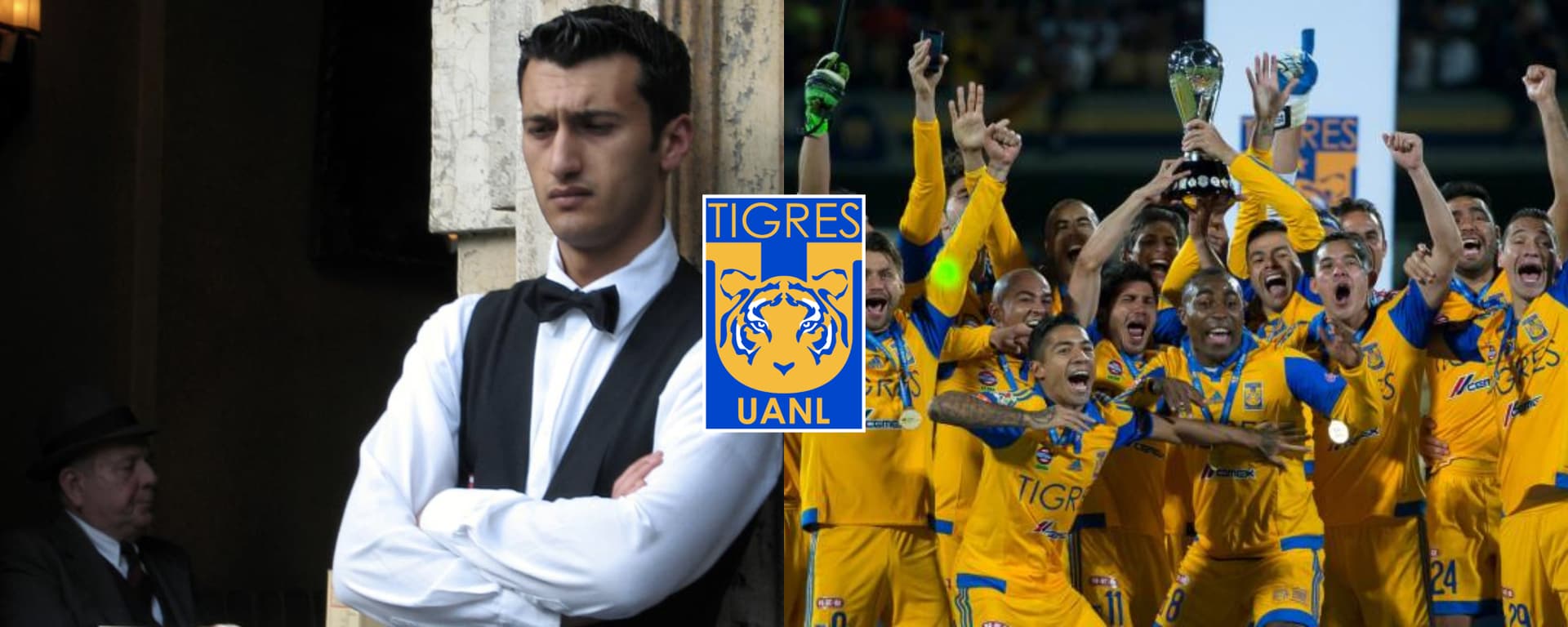 Al exmiembro de Tigres se le subió la fama y fue captado en video llamándole la atención a un mesero.