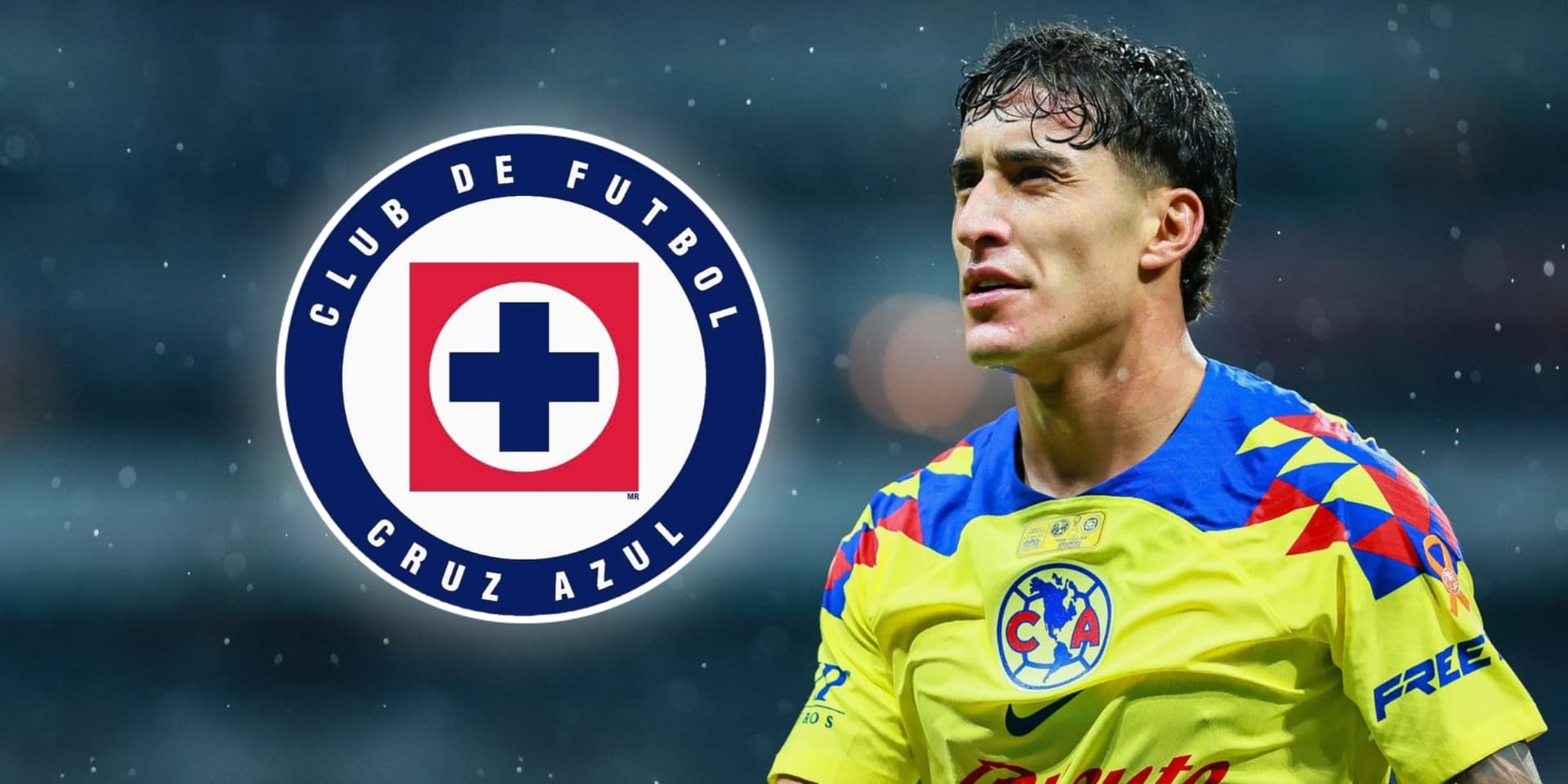 Alejandro Zendejas con la playera del América (Fuente: Bolavip)
