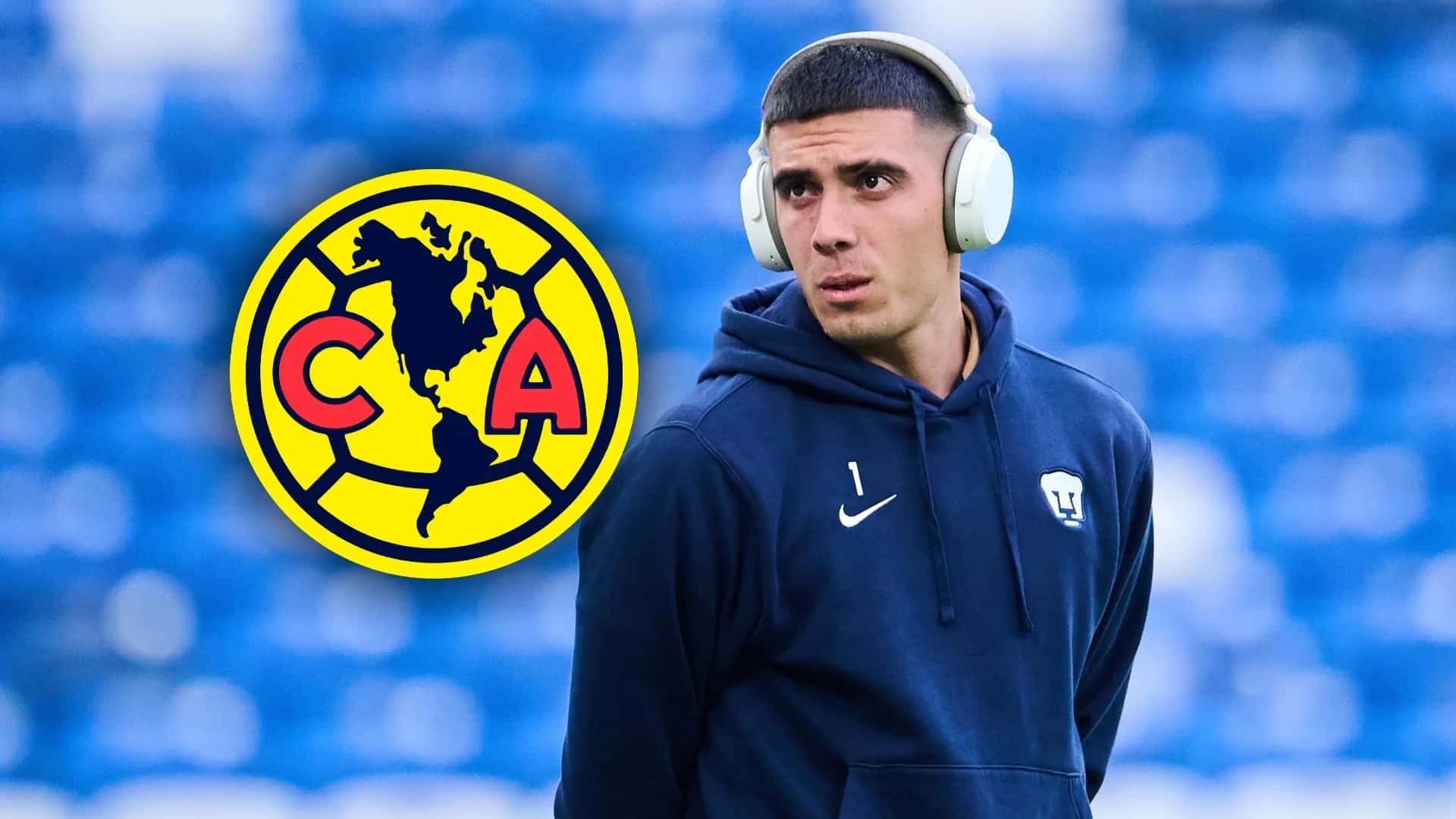 Álex Padila durante su etapa en Pumas UNAM