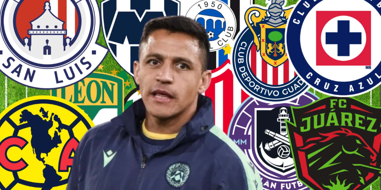 Alexis Sánchez junto a clubes de la Liga MX / FOTO TNT SPORTS
