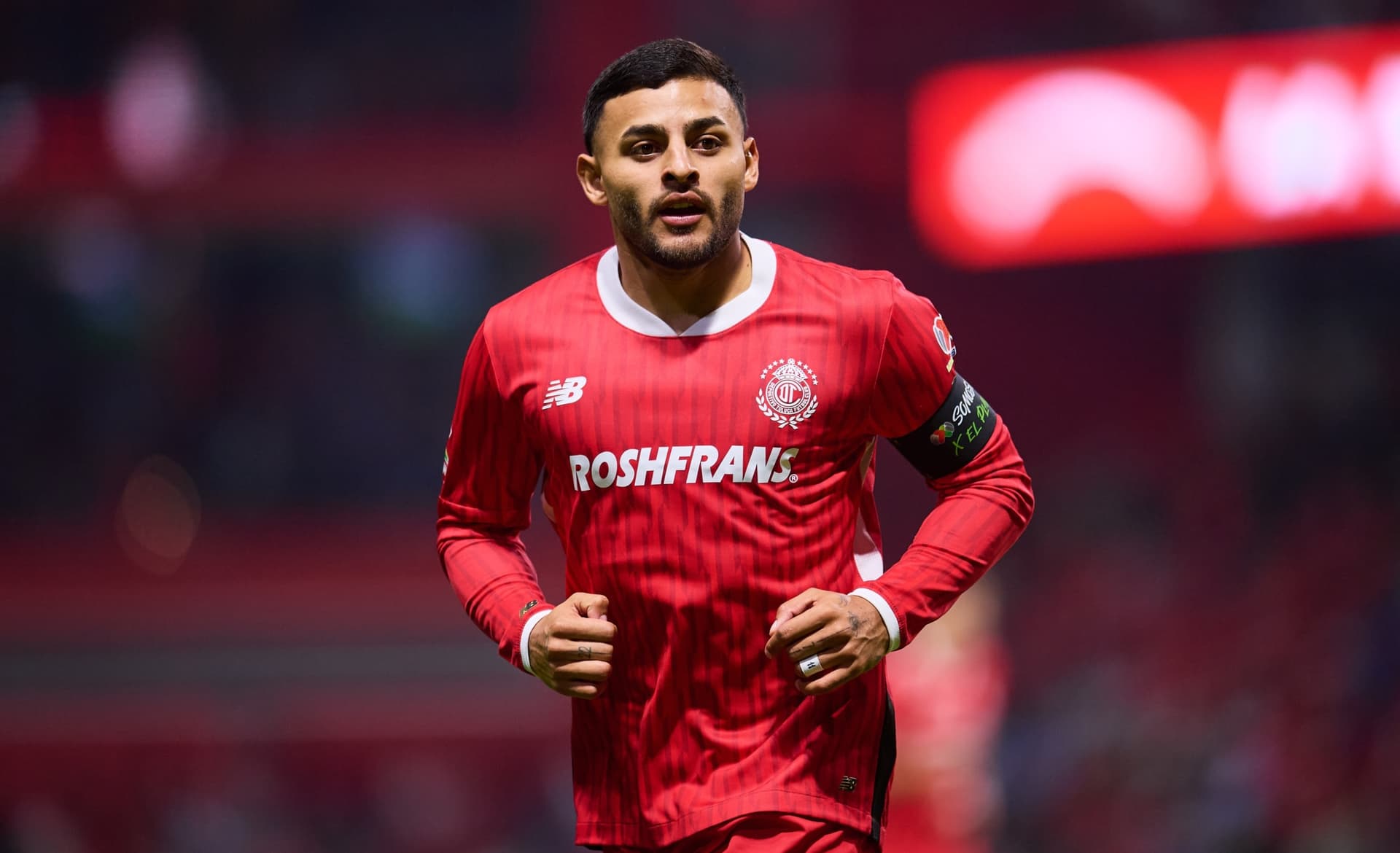 Alexis Vega en juego de Toluca (Fuente: Mexsports)