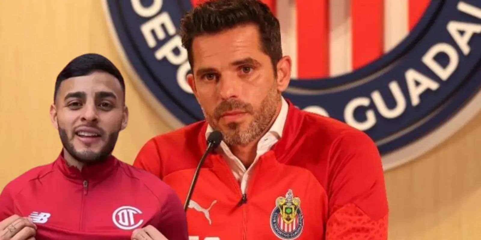 Alexis Vega junto Fernando Gago / FOTO TUDN