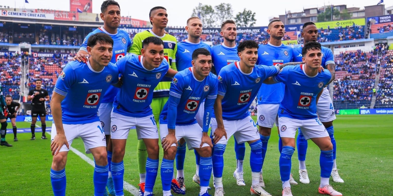 Alineación Cruz Azul Apertura 2024 (Fuente: Cruz Azul)