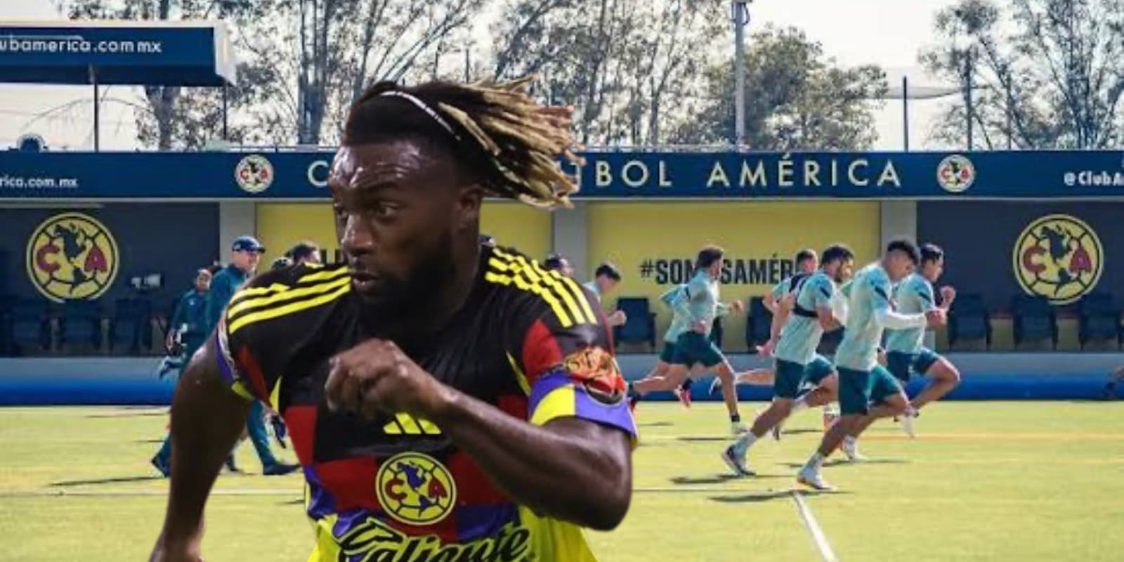 Allan Saint Maximin en Coapa / FOTO RÉCORD