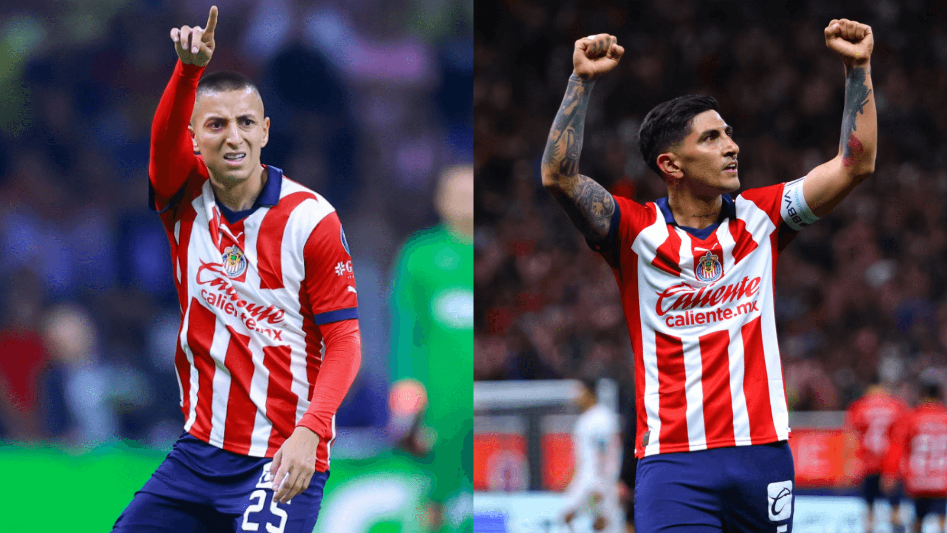Alvarado y Guzmán | Fotos: @LigaBBVAMX