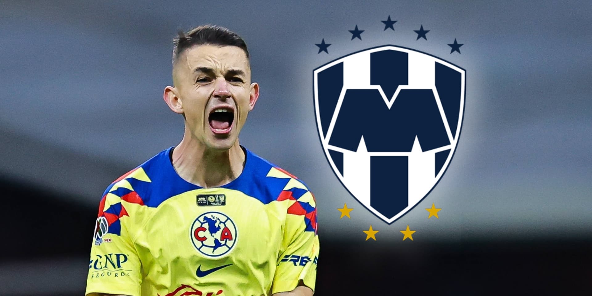 Álvaro Fidalgo con la playera del América / Foto: Diario Marca