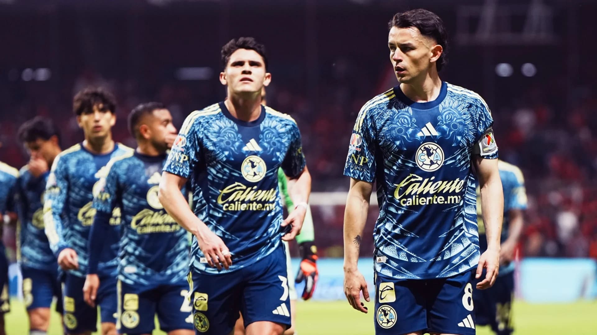 Álvaro Fidalgo tras la derrota de América de Toluca