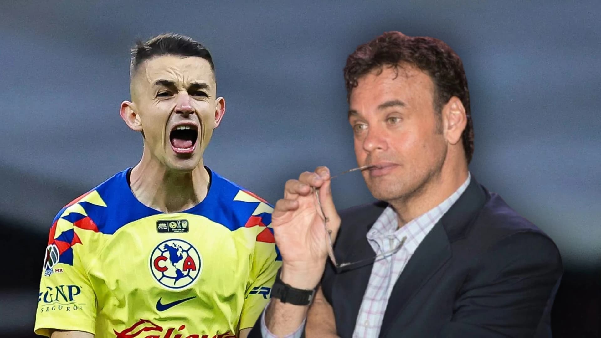 Álvaro Fidalgo y David Faitelson