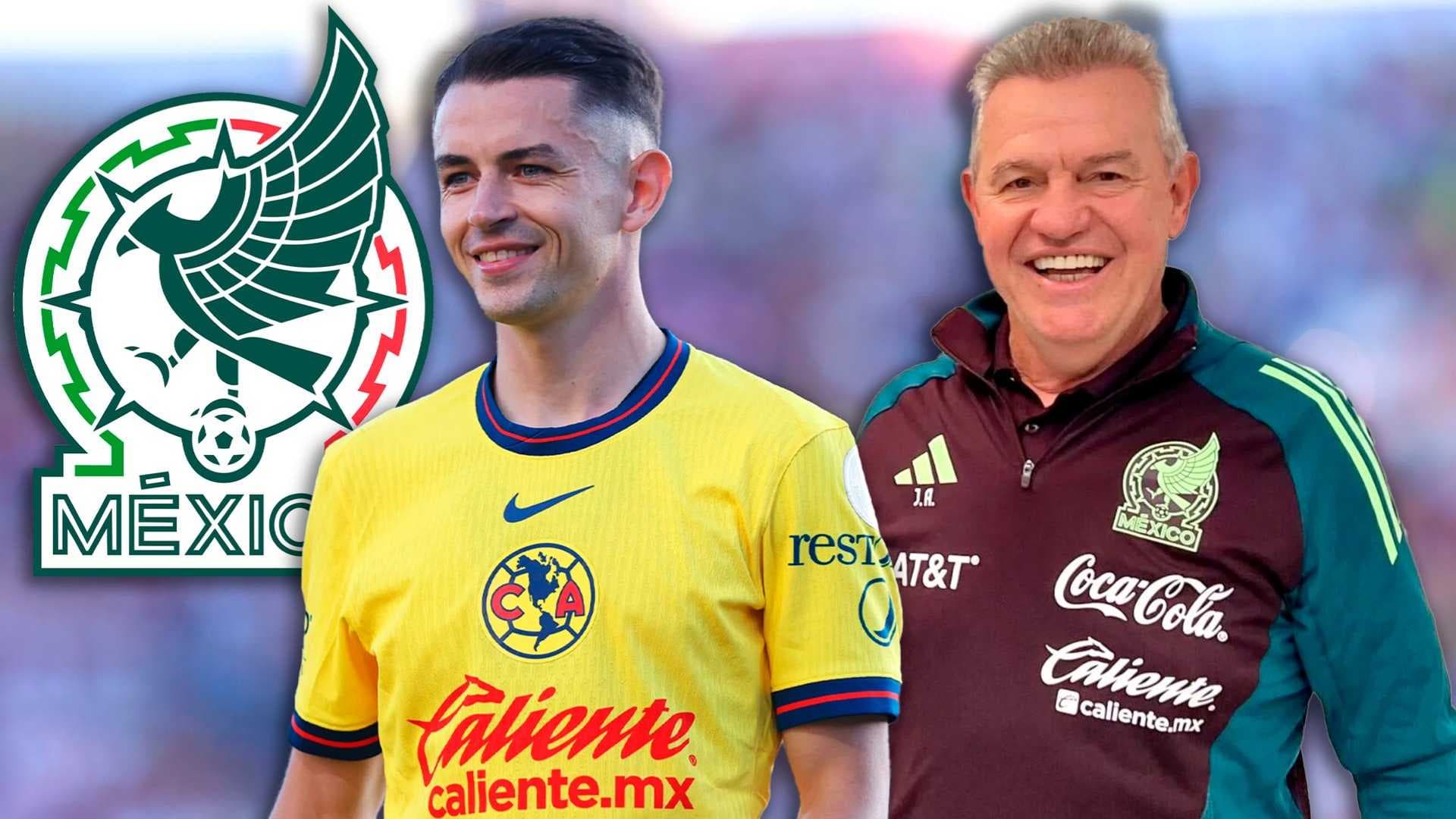 Álvaro Fidalgo y Javier Aguirre