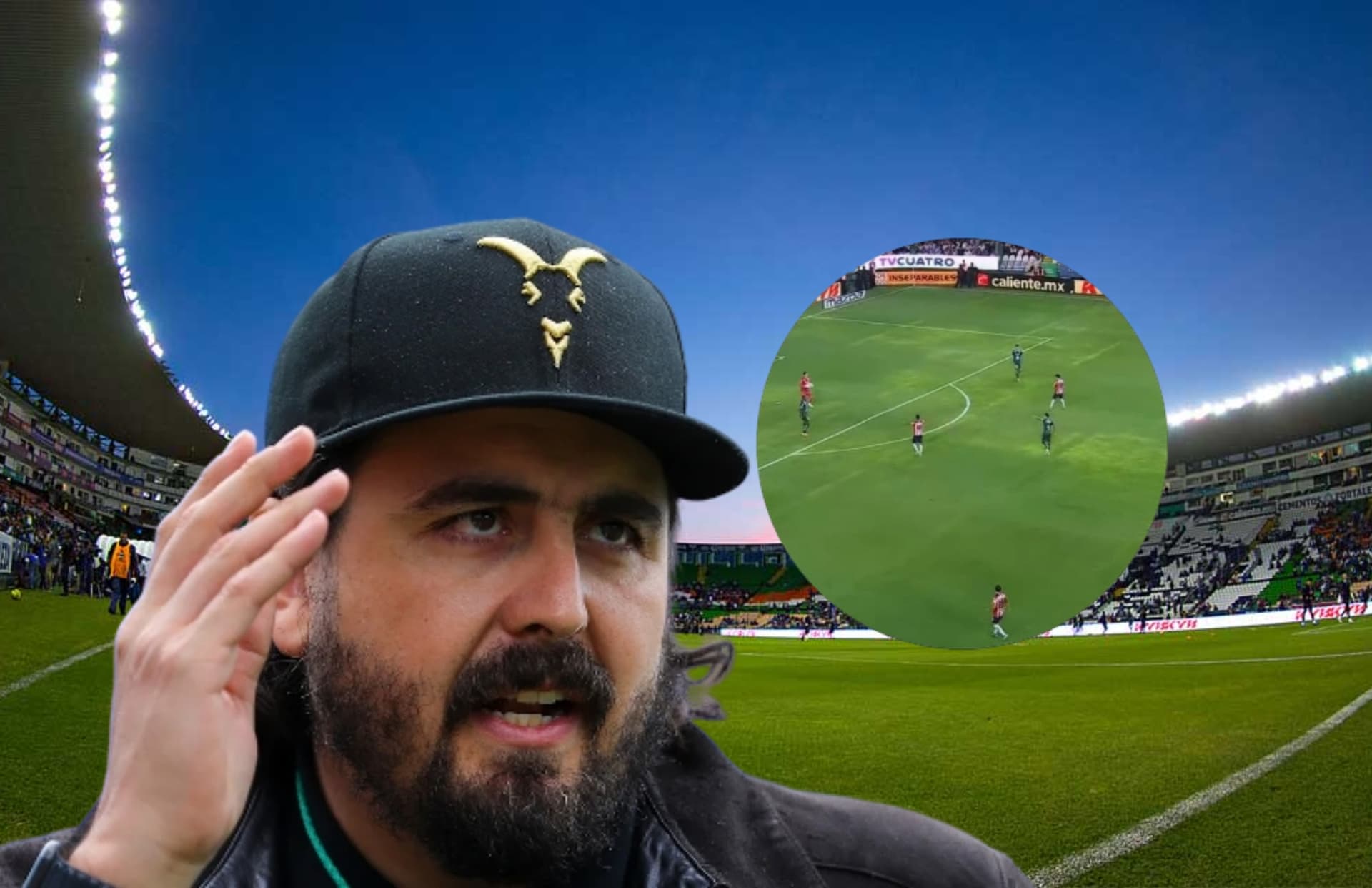 Amaury Vergara enojado/ Foto Fútbol Total.