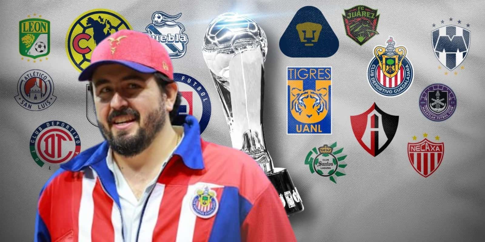 Amaury Vergara junto a clubes de la Liga MX / FOTO YAHOO