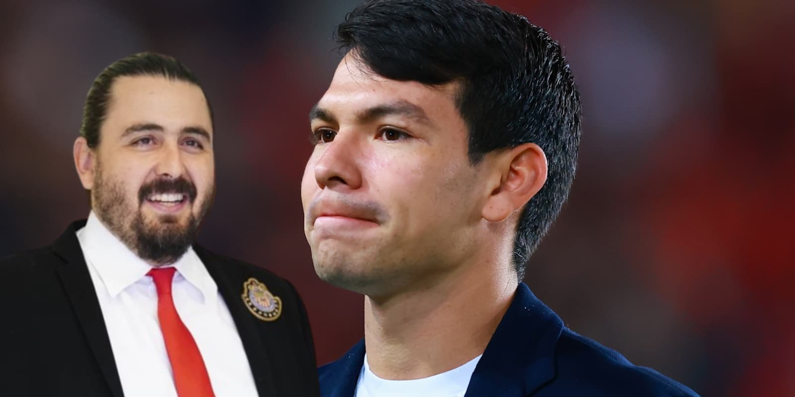 Amaury Vergara junto a Hirving Lozano / FOTO Mediotiempo