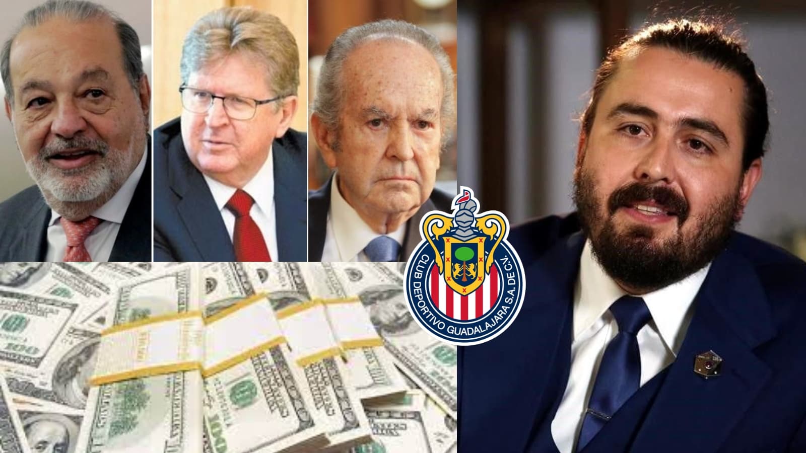 Amaury Vergara se ha deslindado del trabajo de presidente de Chivas, de vender el equipo, solo un multimillonario pagaría los 800 millones de dólares que piden por el Rebaño