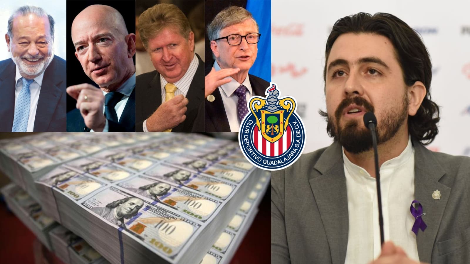 Amaury Vergara tiene claro que si vende Chivas solo lo haría ante un multimillonario, todo por un favor personal