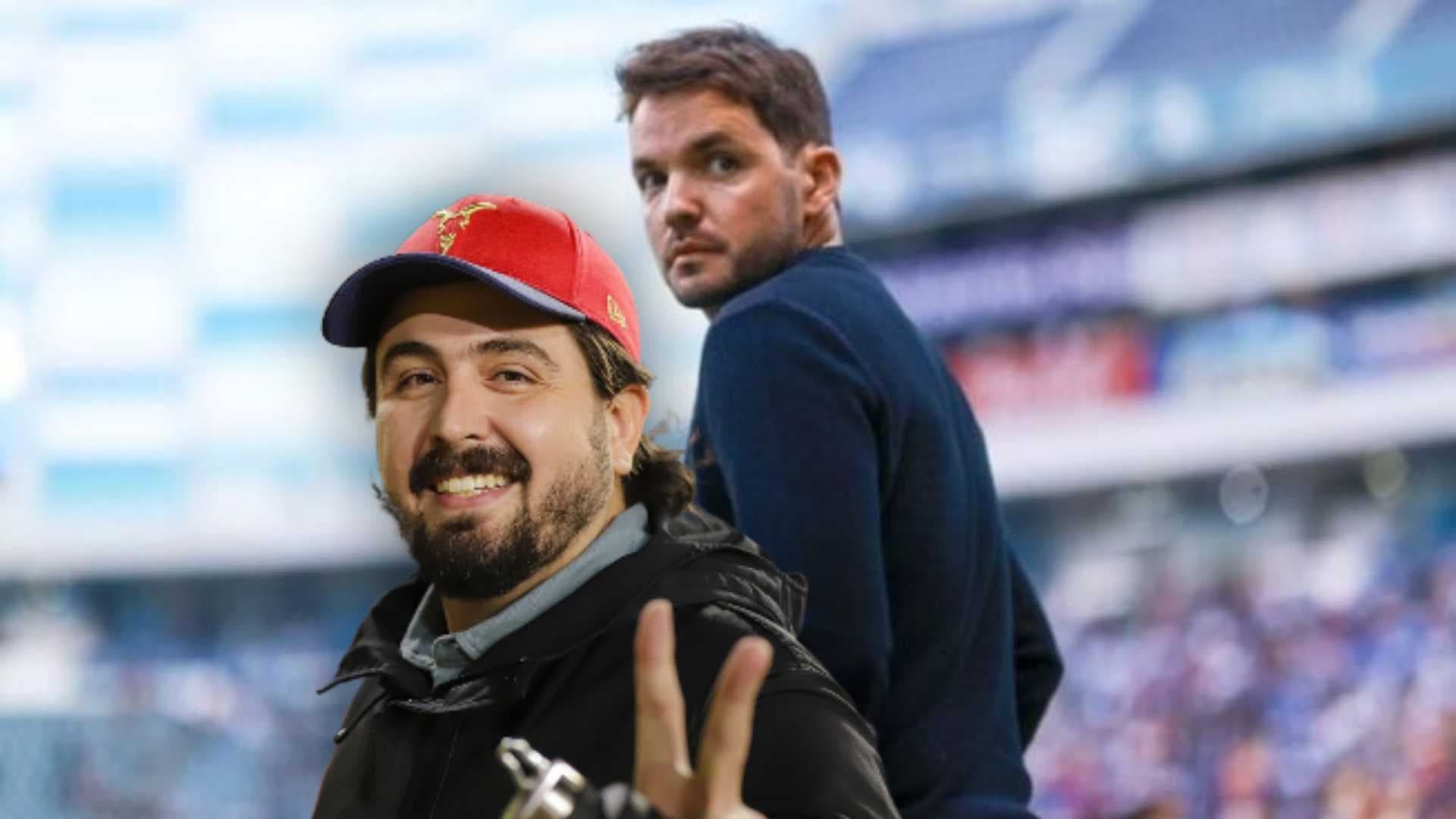 Amaury Vergara y Nicolás Larcamón (Foto: MEXSPORT)