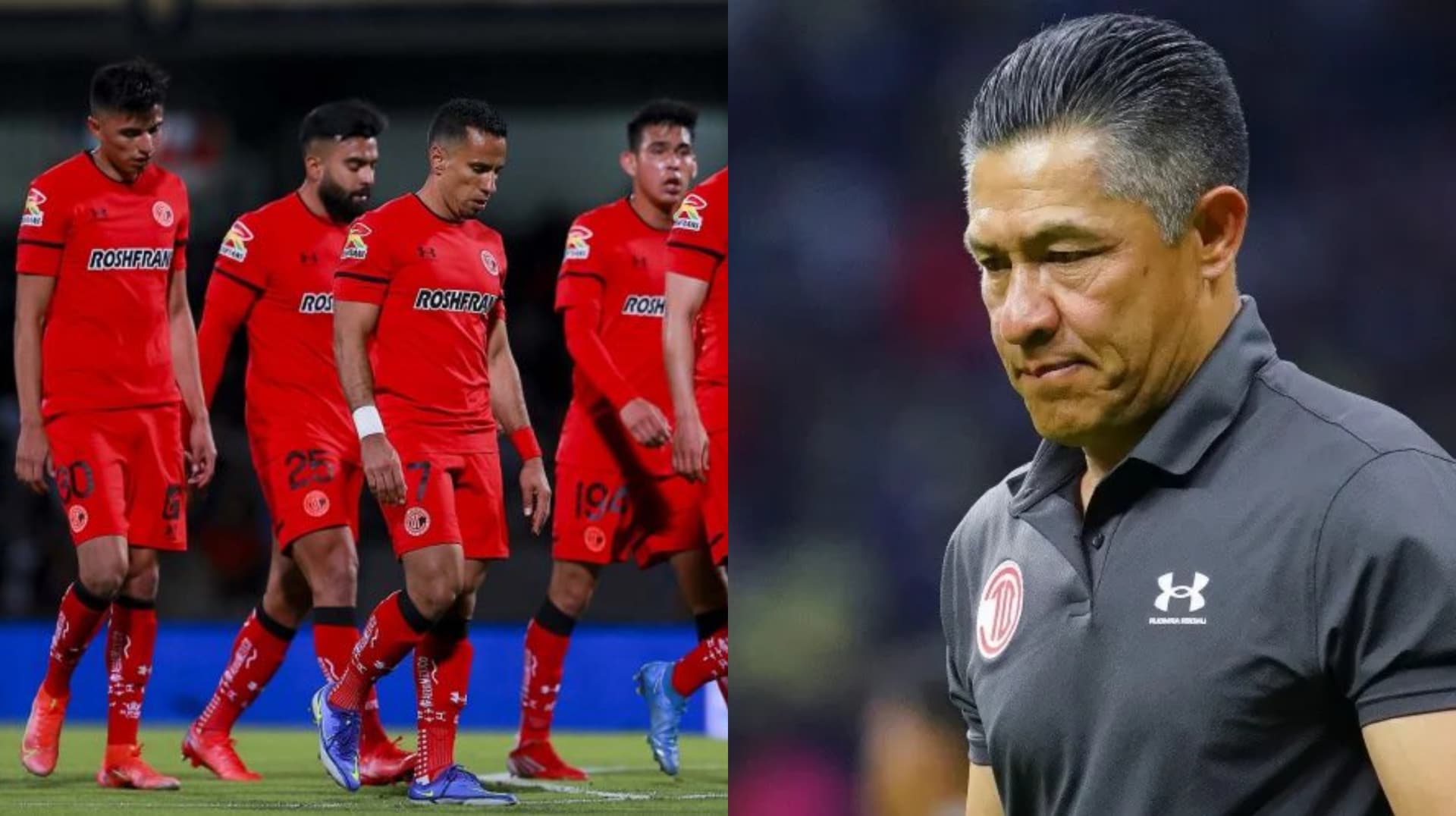 Ambriz comete un grave error antes de iniciar el partido