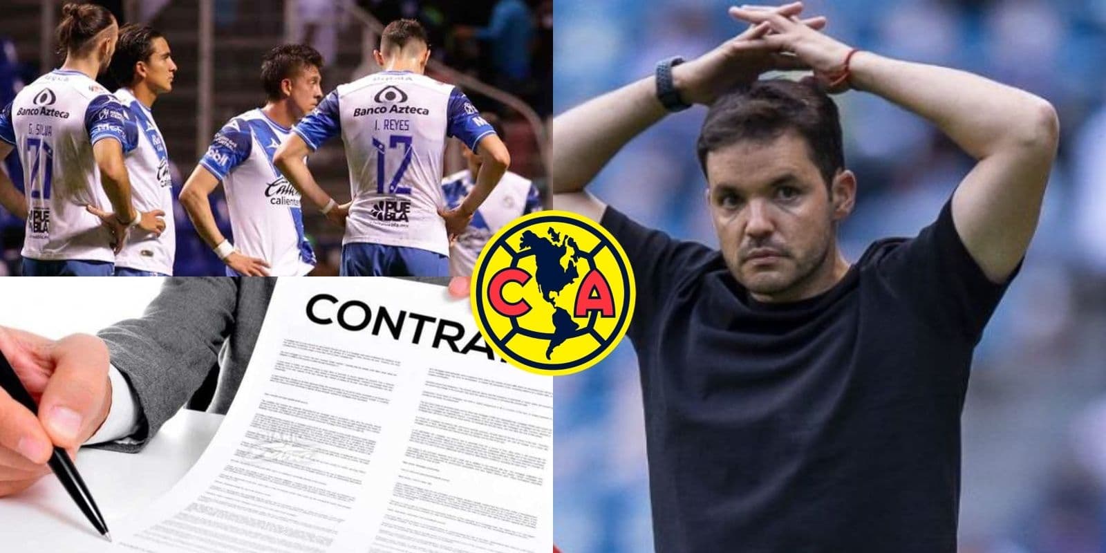 América busca terminar de desmantelar al Puebla buscando fichar a 3 de sus mejores jugadores.