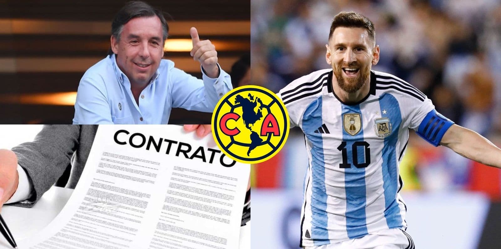 América buscaría romper el mercado con un fichaje proveniente de Europa l que comparaban con Messi.