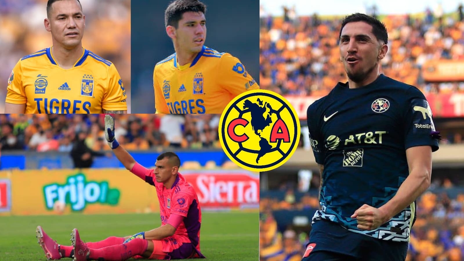 América derrotó a Tigres en su propia casa con Diego Valdés como la gran figura